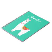 Carnet Funy Alpaca llama drama cute animal (Côté gauche)