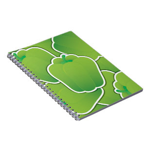 Carnet Funy green pepper