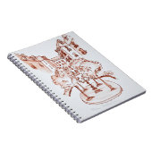 Carnet Furstenberg, église Saint-Germain-des-Prés, Paris (Côté Droit)