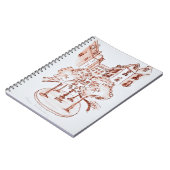 Carnet Furstenberg, église Saint-Germain-des-Prés, Paris (Côté gauche)