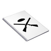 Carnet Fusils de chasse croisés de tir de piège (Côté Droit)