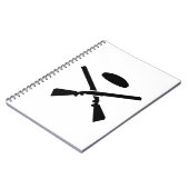 Carnet Fusils de chasse croisés de tir de piège (Côté gauche)