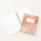 Carnet Fusz fleur de marbre abstrait (Intérieur)