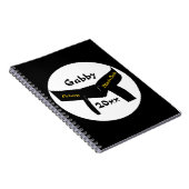 Carnet Futur ceinture noire des arts martiaux (Côté Droit)