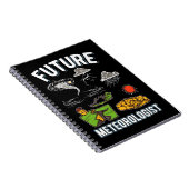 Carnet Futur météorologue Garçons Filles Météo Watcher (Côté Droit)