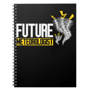 Carnet Futur météorologue Garçons Filles Météoricien Torn