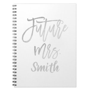 Carnet Futur planificateur de mariage moderne de Mme Silv