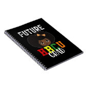 Carnet Future diplômée d'une université noire Diplôme Fil (Côté Droit)