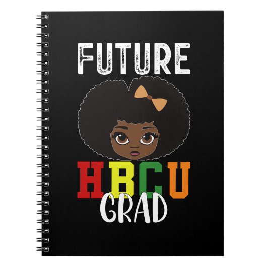Carnet Future diplômée d'une université noire Diplôme Fil (Devant)