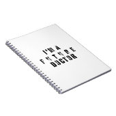 Carnet Future Doctor Grunge Typography Design (Côté Droit)