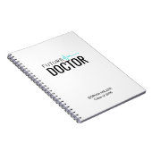 Carnet Future Doctor Personalized Medical Stude (Côté Droit)