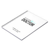 Carnet Future Doctor Personalized Medical Stude (Côté gauche)