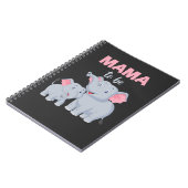 Carnet Future Mama Elephant Baby shower (Côté gauche)