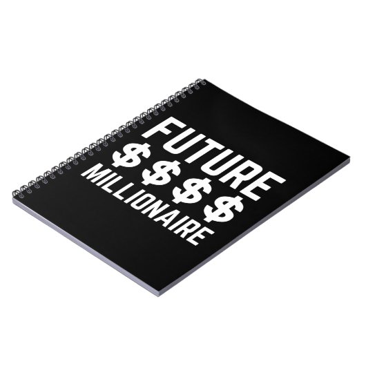 Carnet Future Millionaire (Côté gauche)