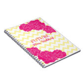 Carnet Future Mme Peonies et Chevron (Côté Droit)