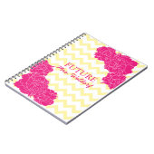 Carnet Future Mme Peonies et Chevron (Côté gauche)