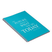 Carnet Future note de motivation inspirée de citation (Côté Droit)