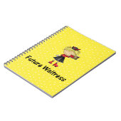 Carnet future serveuse (Côté gauche)