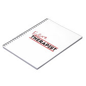 Carnet Future Therapist (Côté gauche)