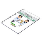 Carnet Future Veterinarian Loading – Vet Student Design (Côté gauche)