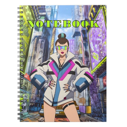 Carnet Futuriste Pop Star 0003 (Devant)