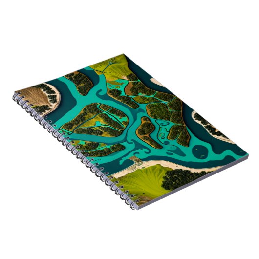 Carnet Futuristic Marshlands (Côté Droit)