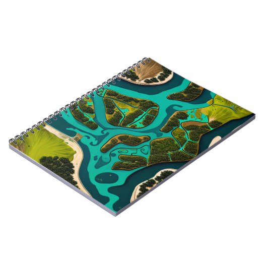 Carnet Futuristic Marshlands (Côté gauche)