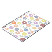 Carnet Fuzzy Flower Pattern Pastels (Côté gauche)