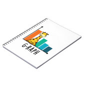 Carnet G-raph Funny Giraffe Graph Pun (Côté gauche)