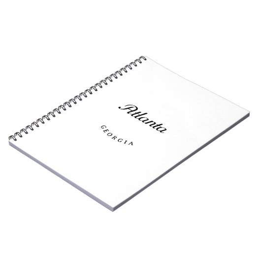 Carnet GA d'Atlanta (Côté gauche)