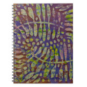 Carnet Gabarit d'impression Gelli Art Abstrait (Devant)