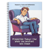 Carnet Gag gift - Notebook, pretending to be a book  (Devant)