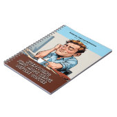 Carnet Gag gift - Notebook, pretending to be a book (Côté gauche)