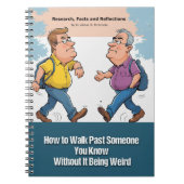 Carnet Gag gift - Notebook, pretending to be a book (Devant)