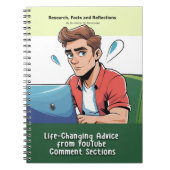 Carnet Gag gift - Notebook, pretending to be a book  (Devant)