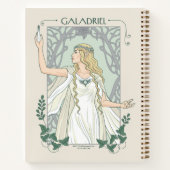 Carnet Galadriel Lumière de Valinor Graphique (Dos)