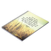 Carnet Galates 6:9 Ne vous lassez pas de faire le bien (Côté gauche)