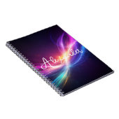 Carnet Galaxie Abstraite Colorée (Côté Droit)