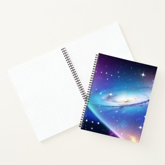 Carnet Galaxie bleue (Intérieur)