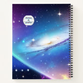 Carnet Galaxie bleue (Dos)