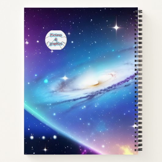 Carnet Galaxie bleue (Dos)