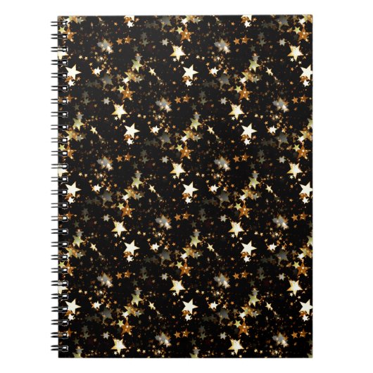 Carnet galaxie d'or (Devant)