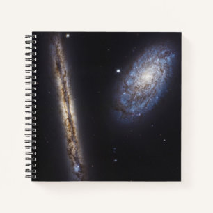 Carnet Galaxie Edge-On Ngc 4302 & Galaxie Tilted Ngc 4298