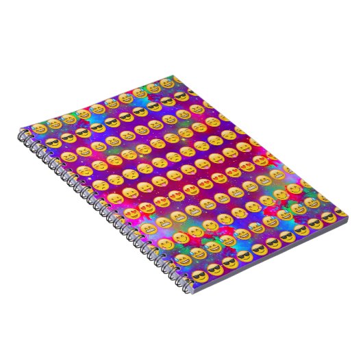 Carnet Galaxie Emojis (Côté Droit)