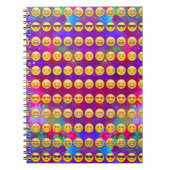 Carnet Galaxie Emojis (Devant)