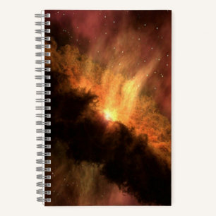 CARNET GALAXIE EXTRAORDINAIRE AUX ÉTOILES LUMINEUSES