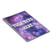 Carnet Galaxie personnalisée (Côté Droit)