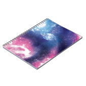 Carnet Galaxie pourpre (Côté gauche)