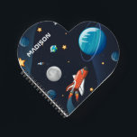 Carnet Galaxie spatiale personnalisée Activité Galaxie<br><div class="desc">Un joli carnet de l'espace extra-atmosphérique vous pouvez ajouter un nom pour le rendre personnel. Consultez les autres éléments de cette collection ci-dessous,  comme le plan d'image pour correspondre à ce carnet. Ajoutez le nom en cliquant sur le lien "Personnaliser" ci-dessus</div>