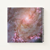 Carnet Galaxie Spirale M83, Ablaze Avec Formation Star. (Dos)